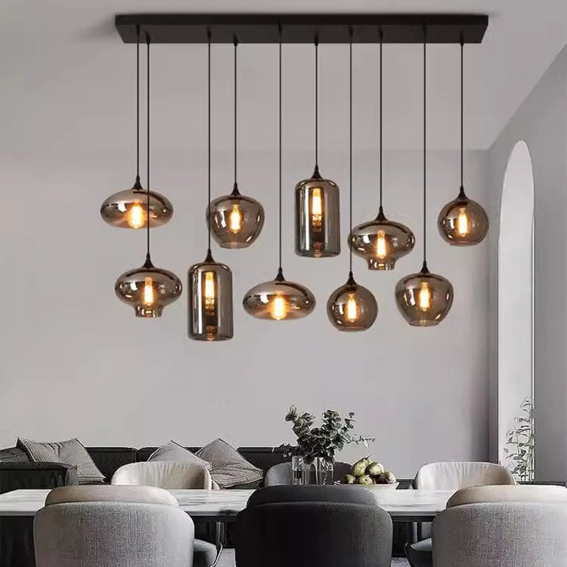 Modern Home Decor LED Lights Pendant Light Lamps for Living Room Chandeliers for Bedroom Hanging Light Indoor Lighting