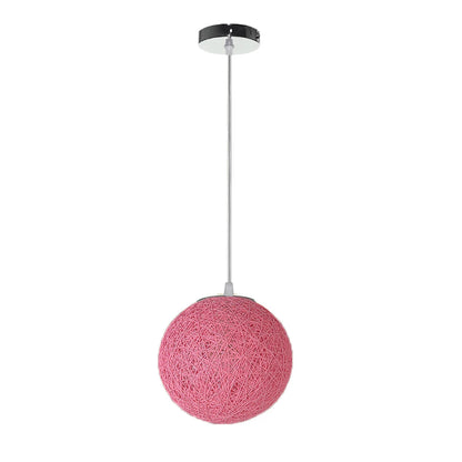 Nordic Hand-woven Rattan Pendant Lights Ceiling Chandelier Modern Hanging Lamps Restaurant Living Room Kitchen Lighting Fixtures