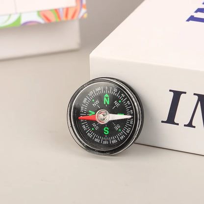 35/40MM Handheld Compass ABS Camping Pocket Compass Portable Navigation Climbing Riding Children Gift Outdoor Survival Gear