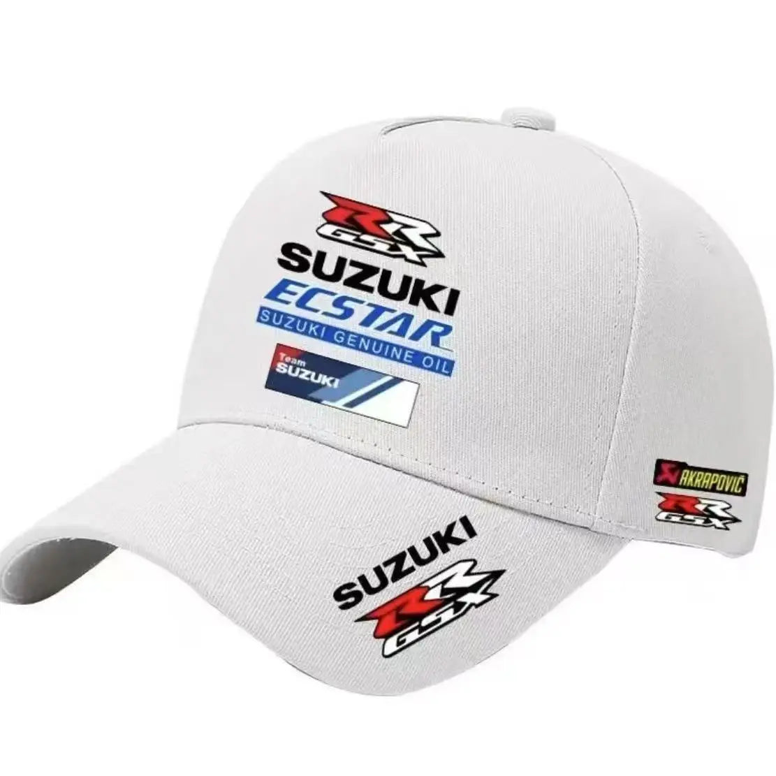 Suzuki motorcycle GSX racing hat, outdoor motorcycle cycling competition duckbill hat, summer cotton sunshade hip-hop hat