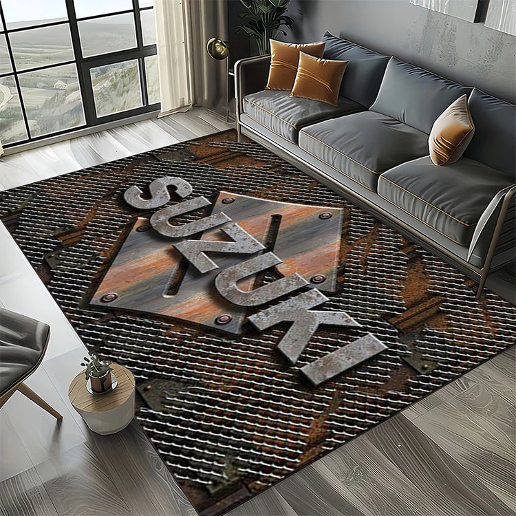 2025 Racing Car S-SUZUKI Logo Motorcycle Carpet Rug for Bedroom Living Room Home Sofa Decoration,kids Play Decor Floor Mat Gift