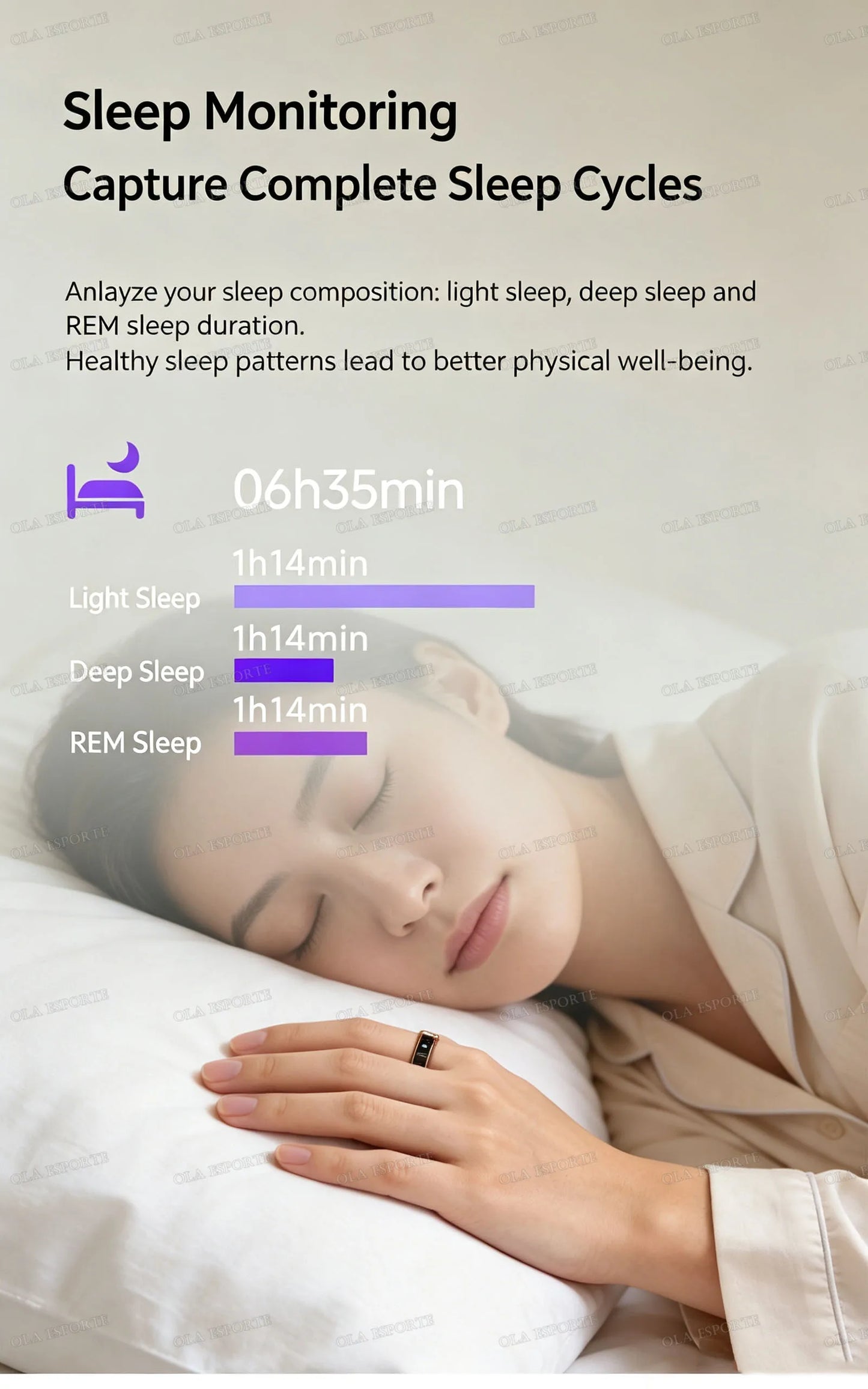 Smart Ring Video Controls,Sswipe up/down to turn pages,Music controls,Heart Rate Blood Oxygen Monitor,5ATM Waterproof Rings 2026