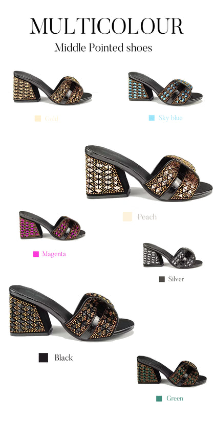 QSGFC Italian Style Women Banquet Shoes And Bag With Rhinestone Decoration Three-Dimensional Small Bag Match Women High Heel
