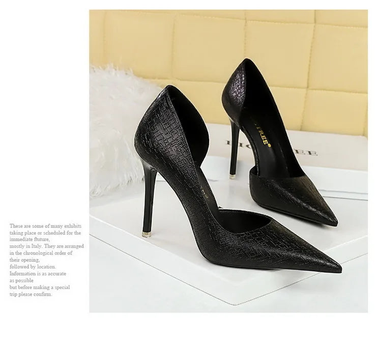 BIGTREE Shoes Sequin Cloth Women Pumps Fashion Wedding Shoes Luxury High Heels Women Shoes Stilettos Heels Sexy Party Shoes 2026