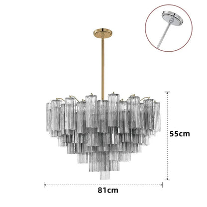 French Style Artistic Chandelier Medieval Colored Glass Retro Lighting for Living Room Dining Room Bedroom Villa Staircase Home