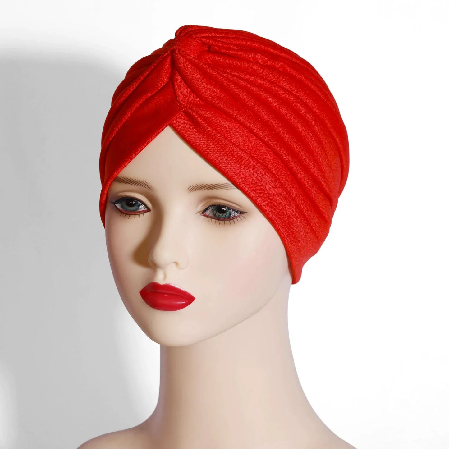 Women's Elastic Pullover Yoga Hat Watermelon Headscarf Hat Indian Headwrap Middle Eastern Muslim Hat