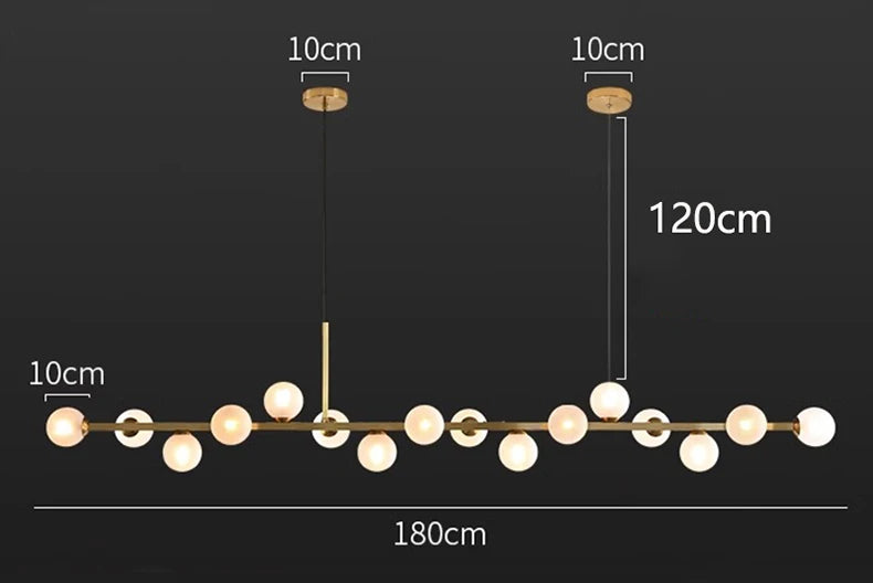 Modern home decor led lights pendant light lamps for living room Chandeliers for dining room hanging light indoor lighting