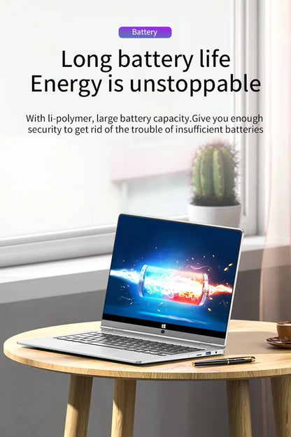 Touch Screen Notebook Portable 2 in 1 Laptop Computer Intel Core i7-8500Y / N4020 11.6 Inch Windows 11 Pro Tablet PC Computer