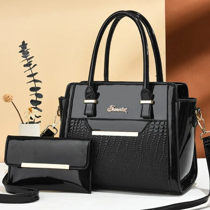 Brand Ladies Shoulder Bag 2 Piece Set Luxury Handbags Women Bags Designer Hand Bags for Women 2025 New Crossbody Sac
