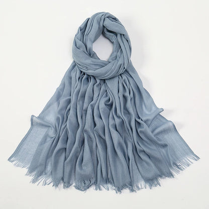 55 Color 110x180cm Big Size Modal Muslim Jersey Hijab Women Solid Scarf Ramadan Long Shawl Plain Soft Turban Wraps Headband