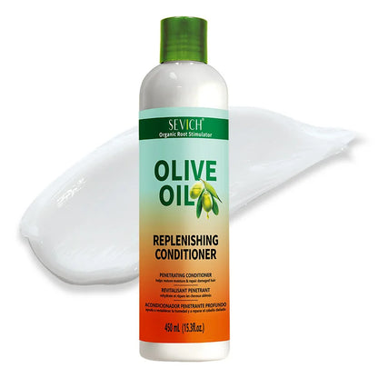 Olive Oil Shampoo 450ml Deep Cleansing Dandruff Removal Shampoo Oil Control Prevents Hair Breakage Scalp Cleansing Hair Care