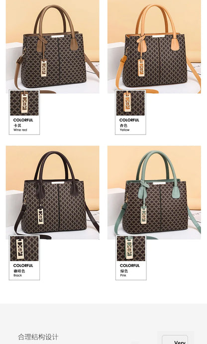 High Quality Ladies Shoulder Bag Women Handbag Designer Large Capacity Printing Women's Shopping Messenger Bags Bolso Mujer
