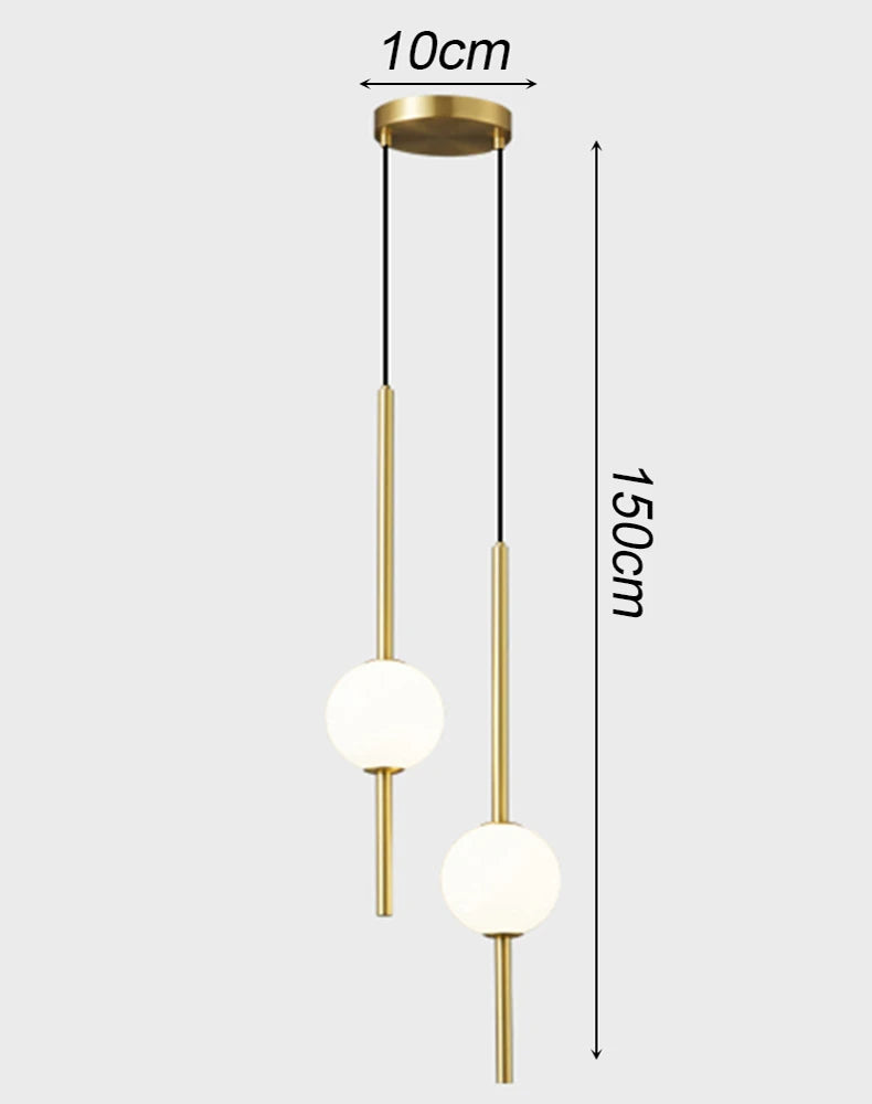 1pc Modern home decor led lights Bedroom lamp bedside pendant light lamps led Chandeliers hanging light indoor lighting