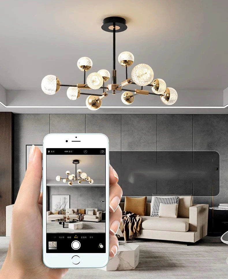 Modern Pendant lights bedroom led Chandeliers for living room 2023 indoor lighting Ceiling lamp interior lighting Chandeliers