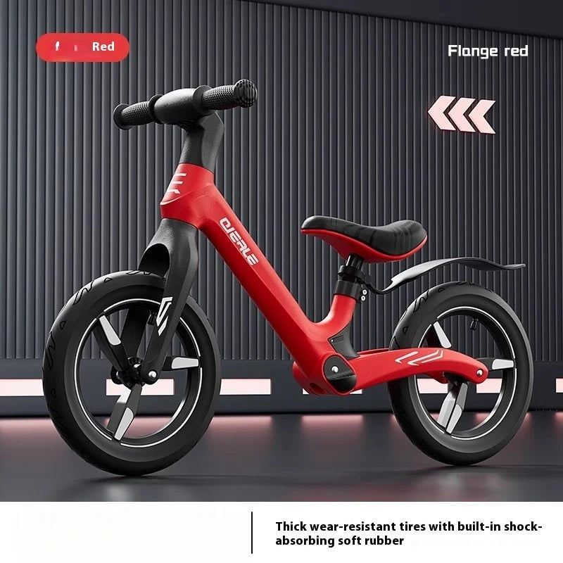 12inch Bike for Children Without Pedals1-6Year Old Boys and Girls Bicycle Walking Learning Balance Bike