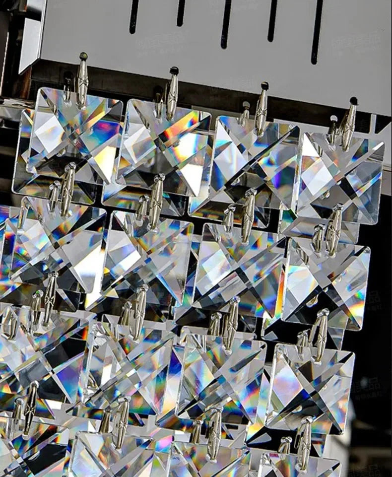2025 New Home DecorationPendant Lights Luxury Crystal Living Room Chandelier Bedroom Pendant Lamp Ceiling Light  Indoor Lighting