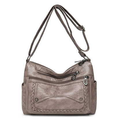 High Quality Leather Luxury Handbags Ladies Bag Designer Shoulder Crossbody Bags For Women 2024 New Bolsa Feminina Sac A Main