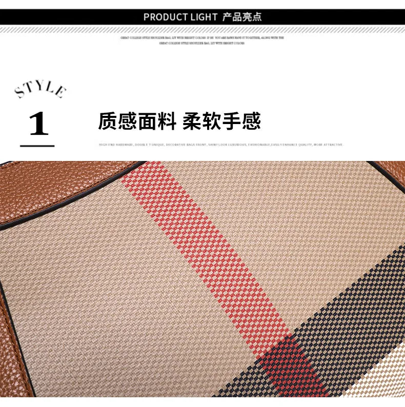 Fashion Women's Tote Bag High Quality Versatile Shoulder Bag Trend Brand Temperament Crossbody Bag Designer Luxury Handbags