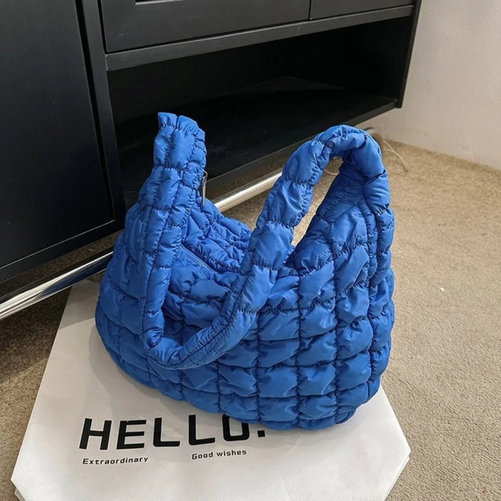 Cloud Crossbody Bag Soft Dumpling Tote Bag Fashion Satchel Bag Large Capacity Sling Bag Solis Color Casual Bags