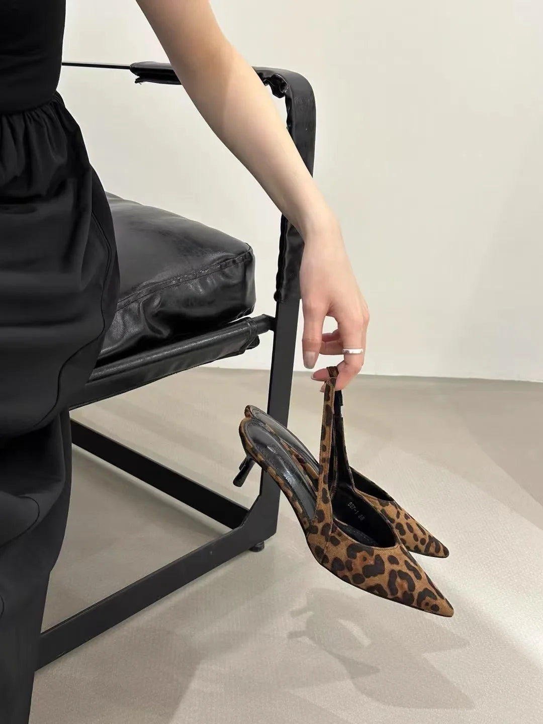 Luxury High Heels Sandals Women Sexy Pointed Toe Shoes for Woman Slippers New Party Shoes Pumps Elegant Slides Mujer Zapatos