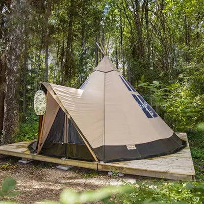 Outdoor Semi-Dome Igloo Camping Tent - Geodesic Dome Glass Sphere Tent Bubble House