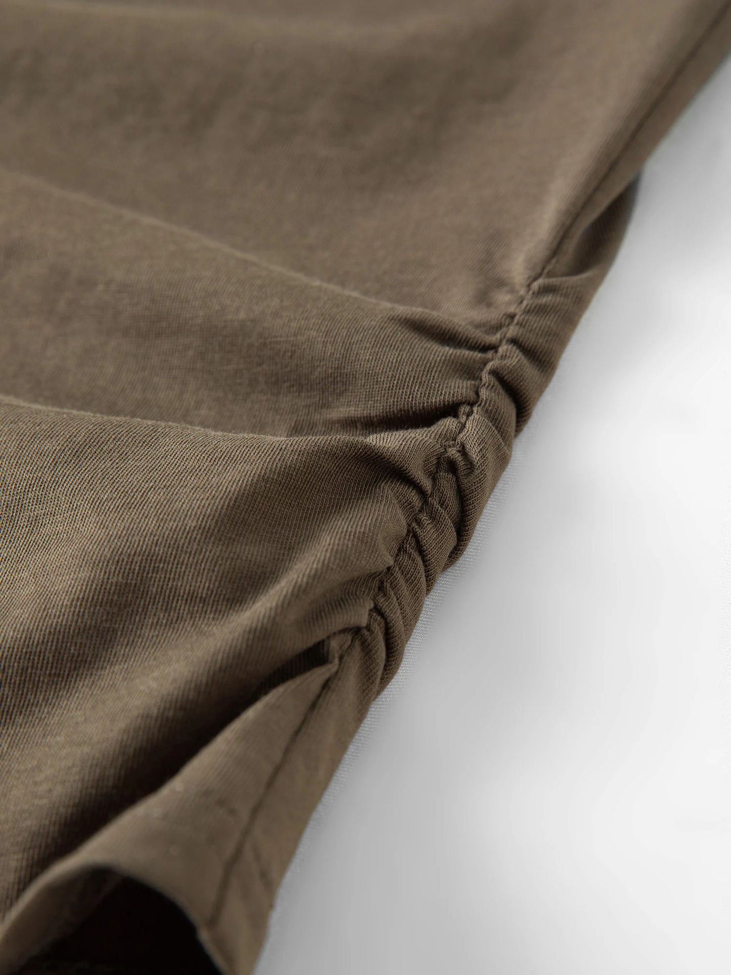 FSLE 【Premium Series】 Women's 2026 Summer New Asymmetrical Slant Neck Knit T-Shirt | Slim Fitted Stylish Top Cotton Contain Tops