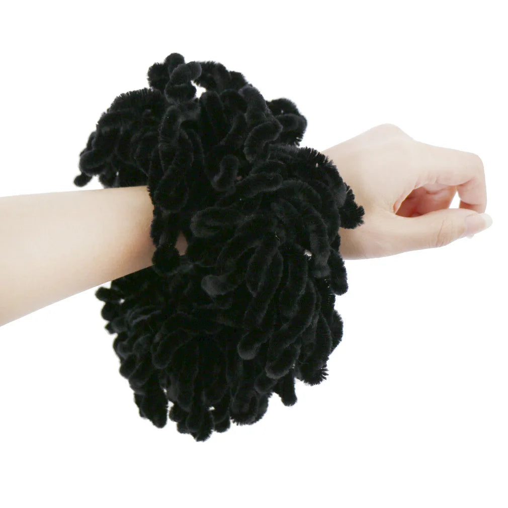 2024 New Scrunchie Volumising Hijab Plain Big Hair Ring Tie Bun Clip Hijab Scarf Volumizer Scarf Muslim Headwear For Women