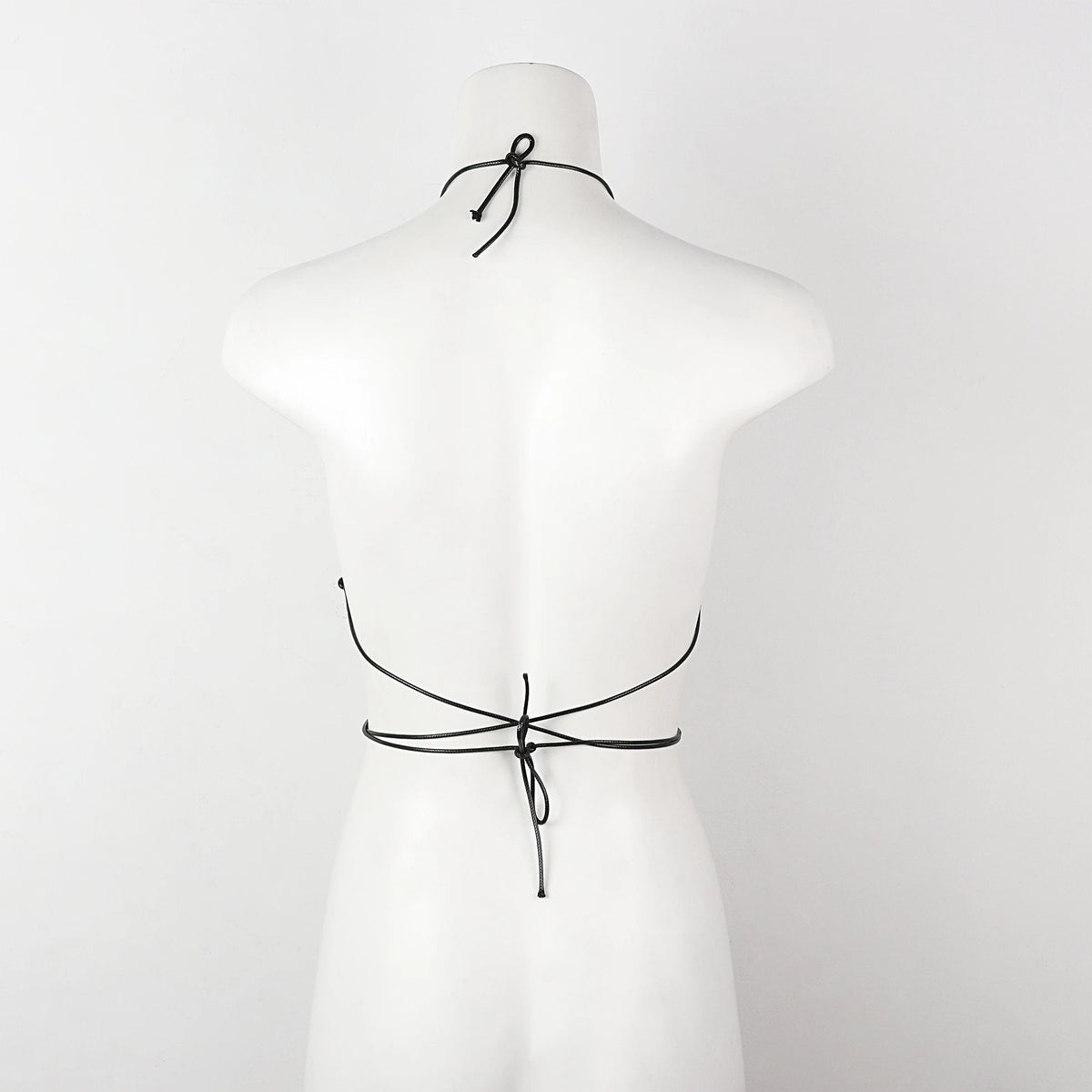 Women Waist Belt Rivet Body Chain Punk Leather Rock Belts Rave Accessory For Party