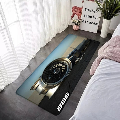 House Entrance Doormat BBS Wheel HubHallway Carpet Living Room Rugs Foot Carpets Bathroom Rug Floor Mats Non-slip Home Decor