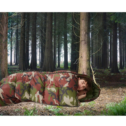 Sleeping Bag Outdoor Camping Camping Travel Four Seasons Universal Double Splicing Outdoor Sleeping Bag