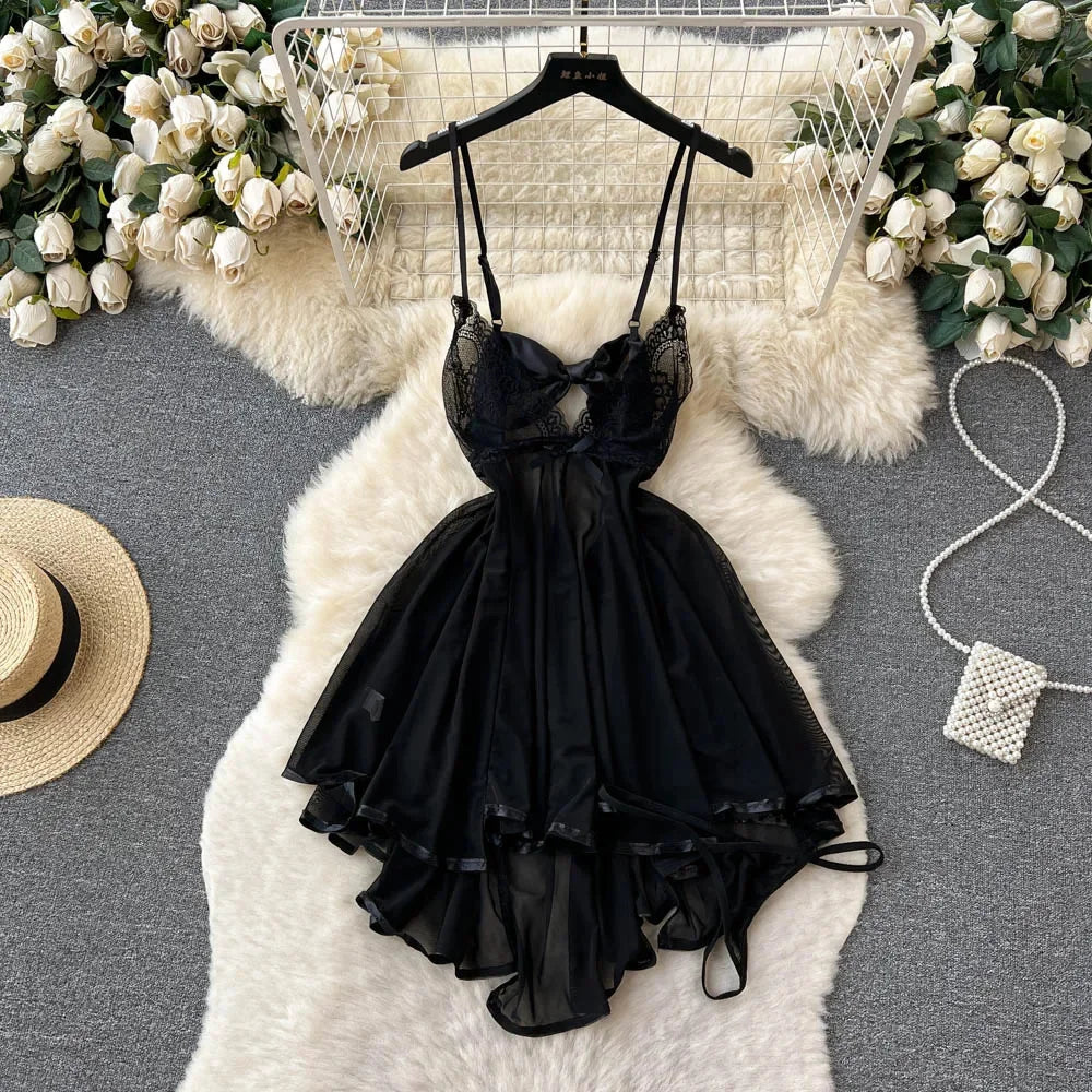 Cute Sweet Trend Cartoon Printed Jumpsuit Half High Collar Sleeveless Slim Fit Lingerie Bodycon Bodysuit Rompers Pajama Catsuits