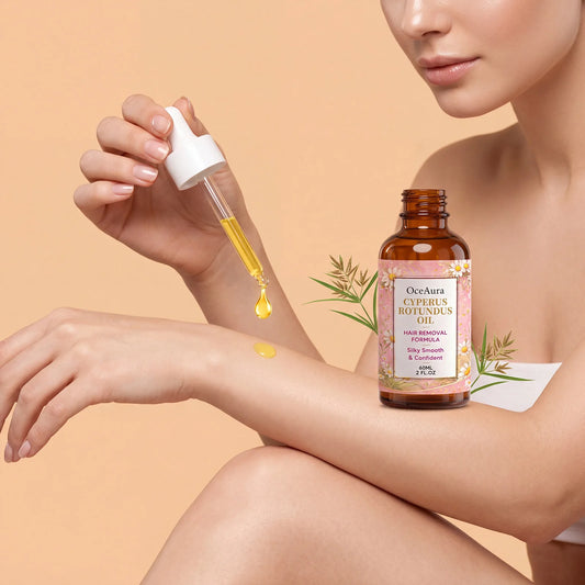 1/2/3PCS Cyperus Rotundus Hair Removal Oil Slow Hair Growth Post Depilation Care Moisturizing Silky Smooth Skin Gentle Body Oil