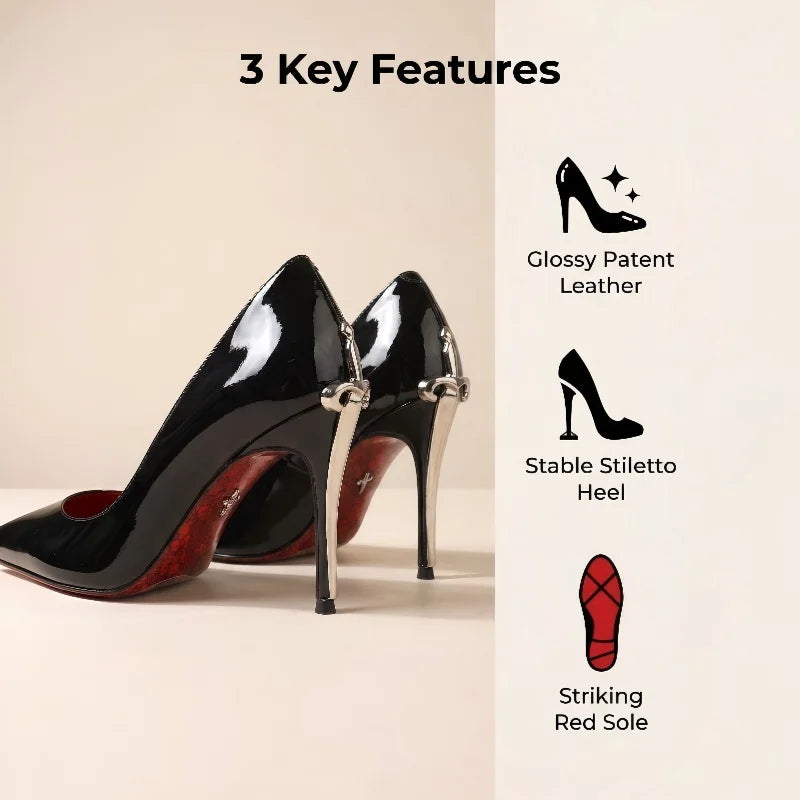 Alionly 2026 New 8CM Thin High Heels Pumps Women Pointed Toe Slip On Shoes Elegant Prom Wedding Stripper Ladies Sandals