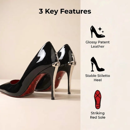 Alionly 2026 New 8CM Thin High Heels Pumps Women Pointed Toe Slip On Shoes Elegant Prom Wedding Stripper Ladies Sandals