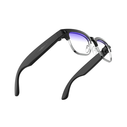 800W Pixel 4K HD Camera Smart Glasses AI Translation Video Recording Photo Music Play Voice Call Sunglasses Men Women Mototcycle