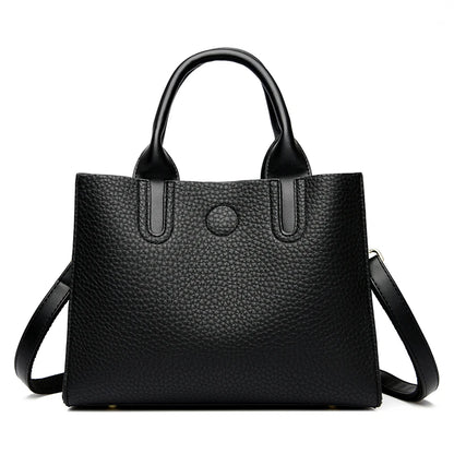 Luxury Female Trend Vintage Tote Bag High Quality Leather Crossbody Shoulder Bag Women Brand Designer Large capacity Handbag