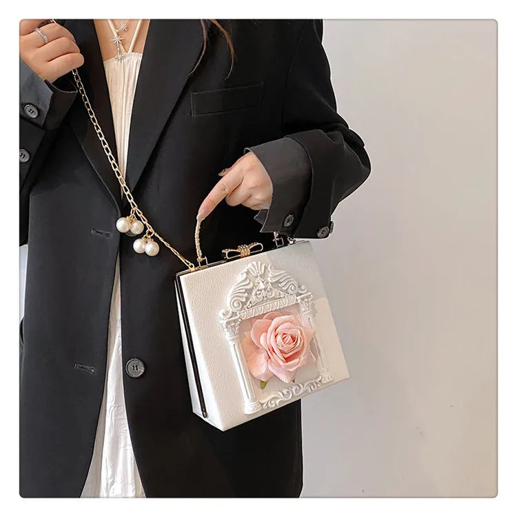 Luxury Angel Female Handbags Fashion Pearl Women Bag Cross Body Brand Leather Women Shoulder Bag Ladies Hand Bags