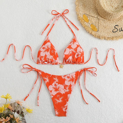 Sexy Micro Bikini Women's Swimsuit 2026 Trend Female Swimwear Two-piece Thong Bikinis Sets Beach Wear Swimming for Bathing Suit