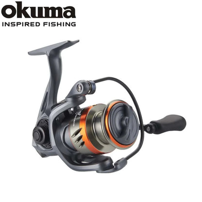 Okuma Spinning Reel Model 3+1 Ball Bearings 5.2:1 Ratio Corrosion Resistant Body Large Adjustment Drag Knob Fishing Wheel