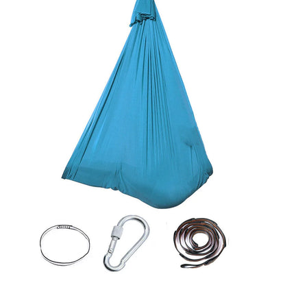 280*150cm Yoga Swing, Indoor Yoga Hammock, Nylon Material, Air Elastic Swing, Available for Outdoor Outings and Camping, 7 Color
