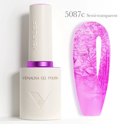 Venalisa 10ml HEMA TPO Free Red Cat Eye Gel Polish Soak Off UV LED Magnetic Nail Polish Diamond Top Long Wear Gel Varnish
