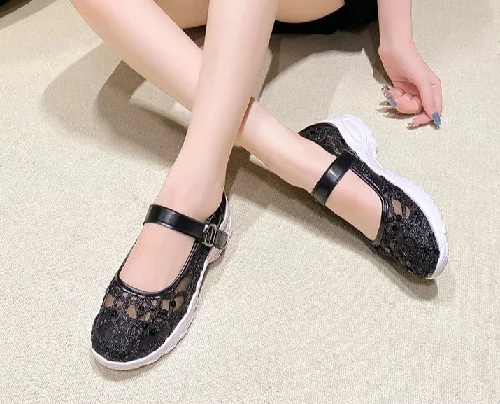 Mesh Breathable Sports Shoes for Women Casual New Arrival 2025 Designer Luxury Stylish Korean Deals Offers Trends Woman Footwear
