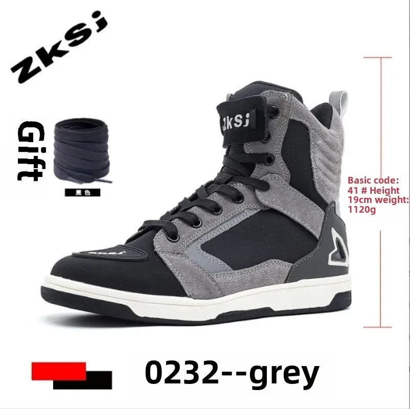 Hot Motorcycle Boots Motos Riders Protective Boots Waterproof Non-slip Motocross Mountain Racing Shoes Casual Shoes