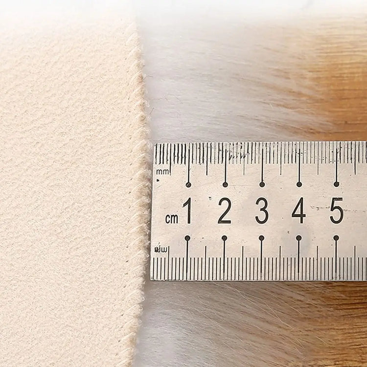Plush Soft Sheepskin Bedroom Carpet Imitation Wool Pad Long Hair Bedside Mat Sofa Cushion White Rugs Bed Living Room