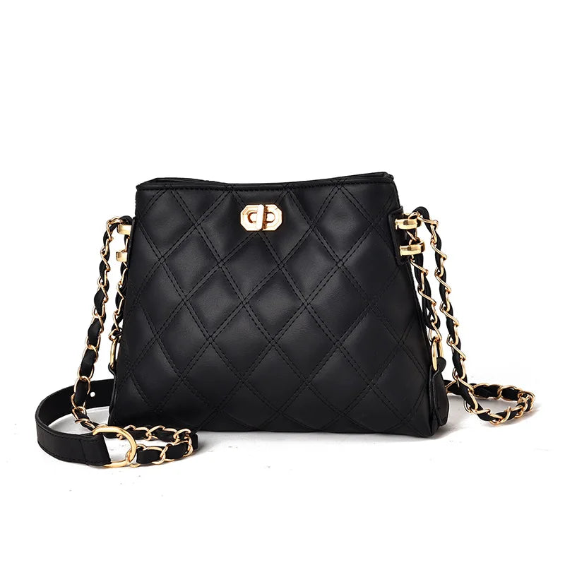 Design Handbag Shoulder Bags for Women Small Luxury Crossbody Bag High Quality Soft Leather Purse New Ladies Small Square Bag