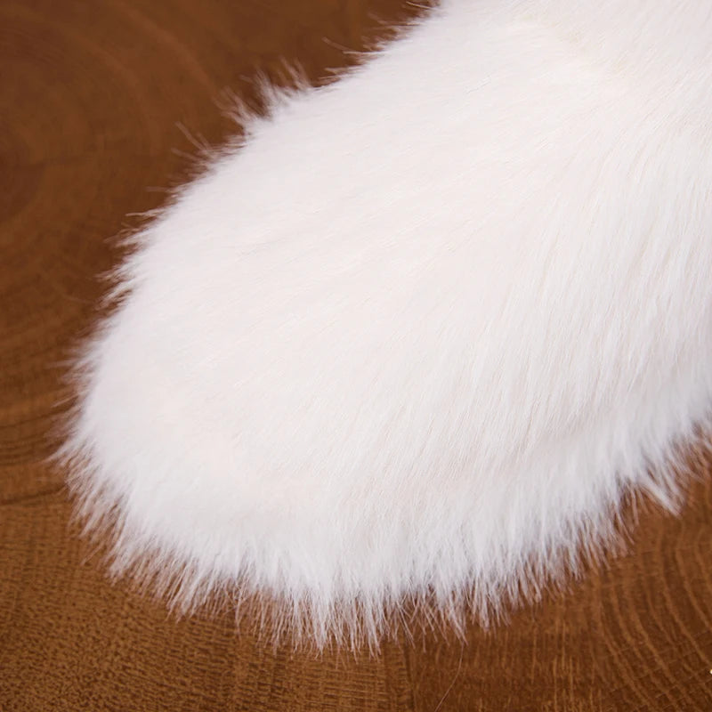 Winter Fluffy Ankle Boots Female Casual Plarform Women's Shoes Plush Luxury Designer Indoor Outdoor Fuzzy Fur Snow Booties Trend
