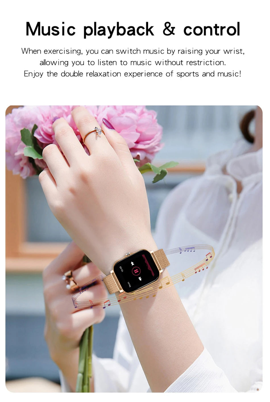 2026 New Smart Watch 1.44''HD Screen Bluetooth Call Sleep Blood Oxygen Pressure Health Monitoring Watches For Women Men