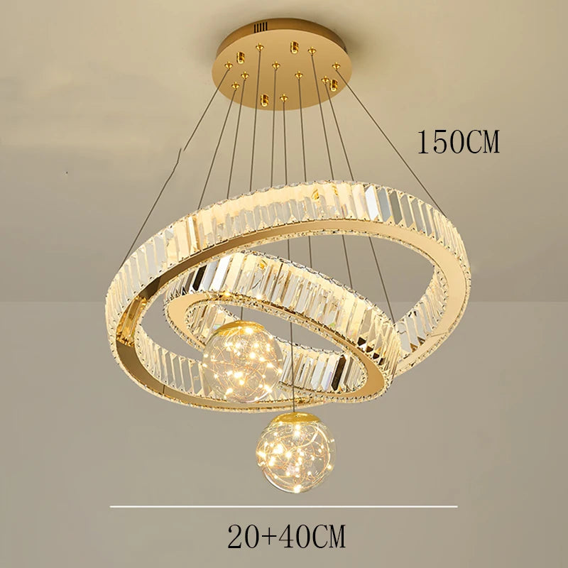 Modern home decor led lights pendant light lamps for living room Chandeliers for dining room hanging light indoor lighting