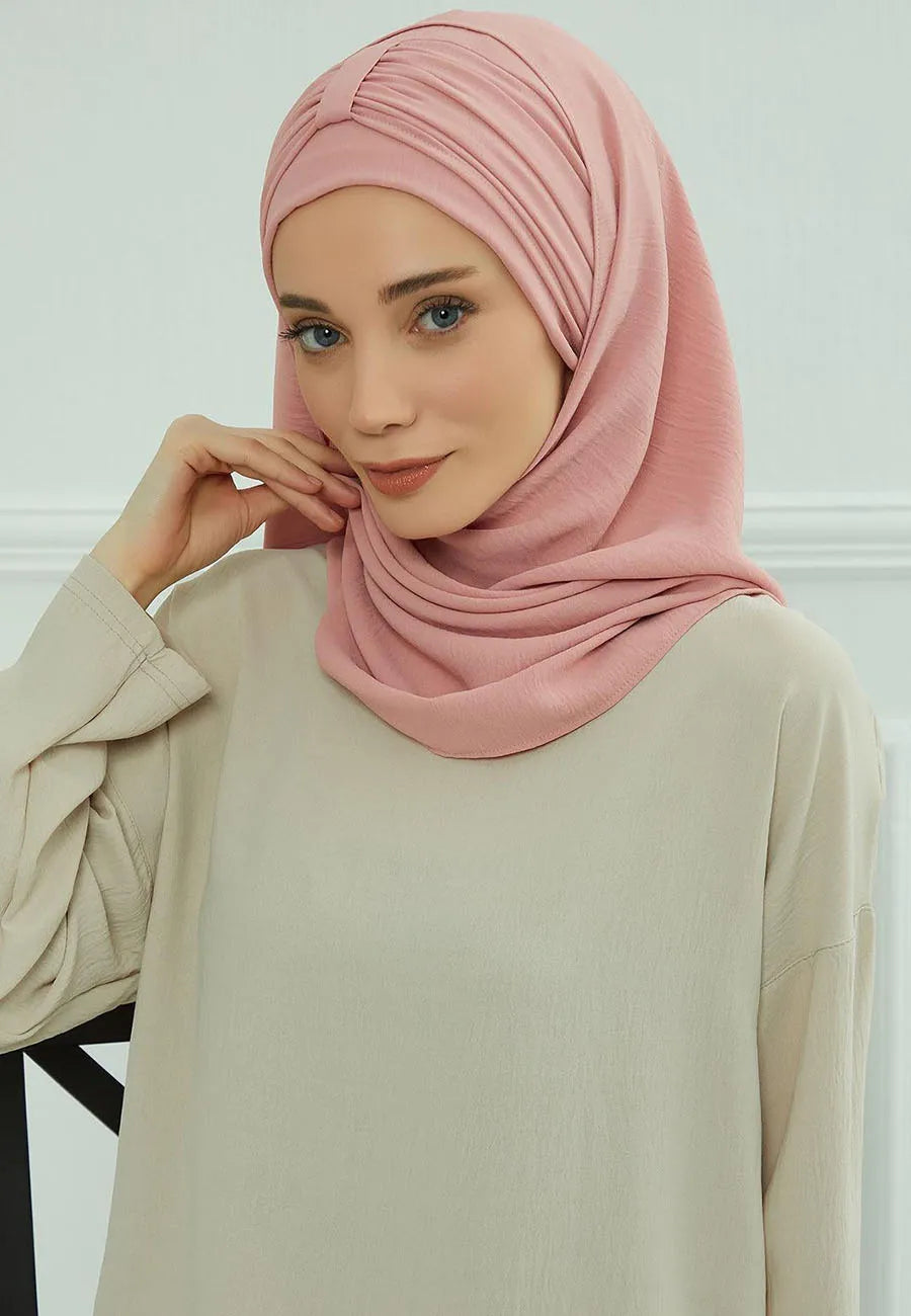 Large Plain Muslim Hat Inner Hijab Caps Ramadan Headwraps Pre-design