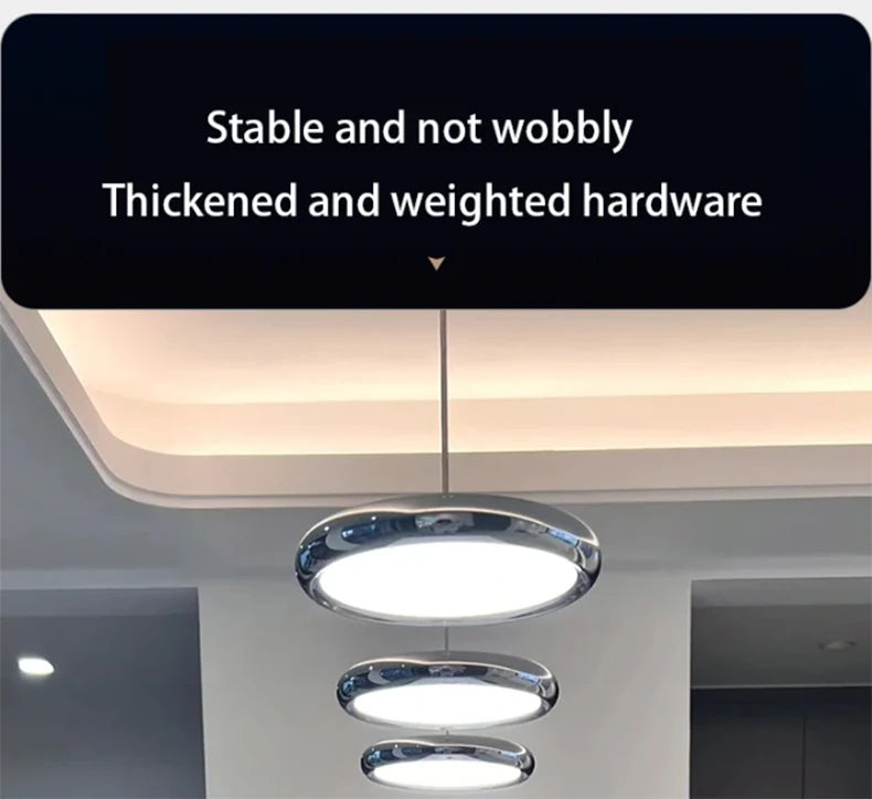 Modern simple LED pendant lights restaurant luxury island bar bedroom chandelier full spectrum dimmable indoor ceiling lamp